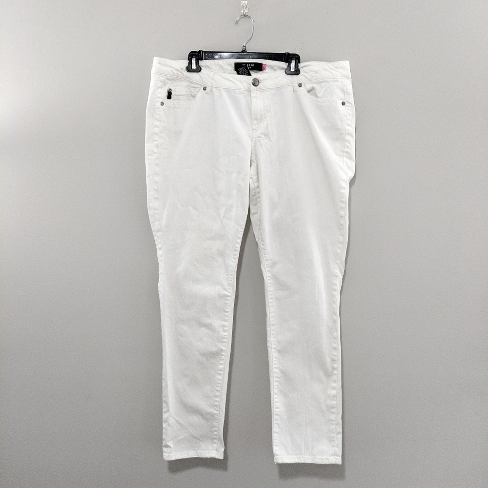 Torrid White Skinny Jeans Size 20